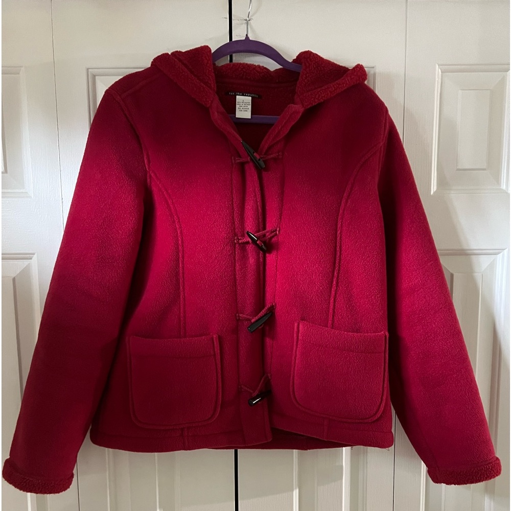 Red jacket. Size L